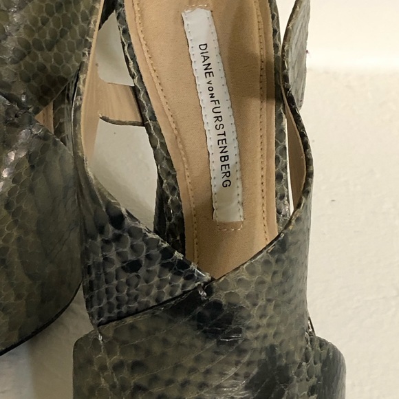 Diane von Furstenberg Lia Shoes Sz 8.5 - NWOT - Picture 4 of 4